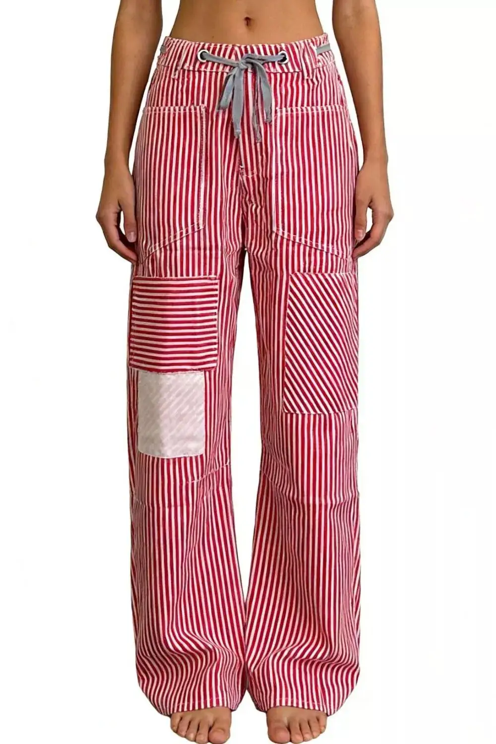 Weekend Striped Wide Leg Pants