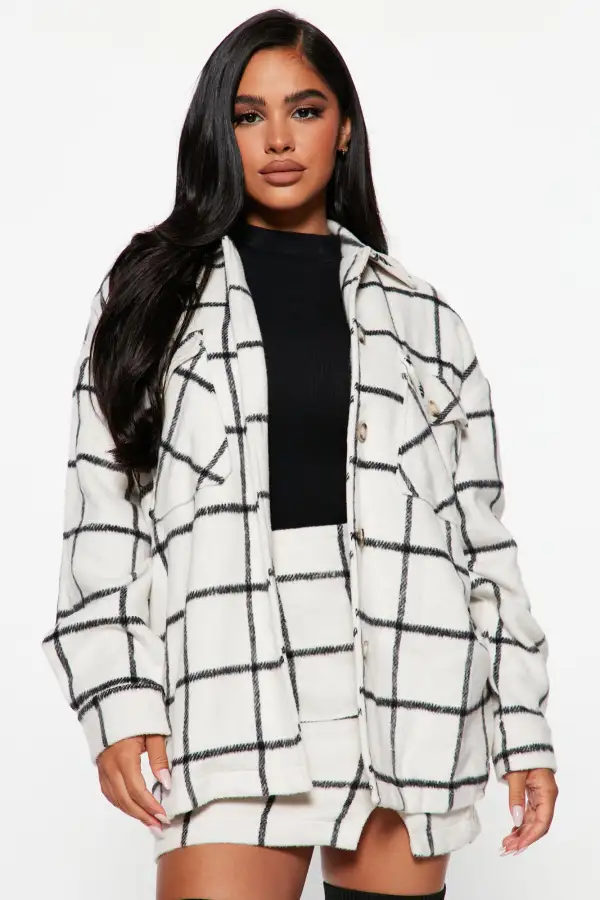 So Obsessed Skirt Set - White
