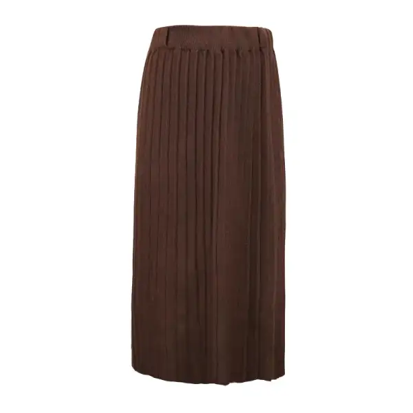 Airy Weekend Everyday Casual Polyester Skirt