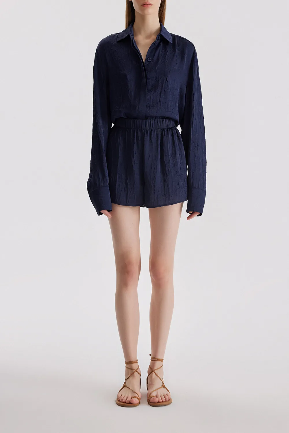Casual Short-Navy Blue