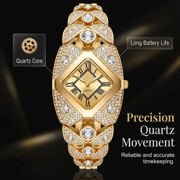 Women's Elegant Quartz Bracelet Watch