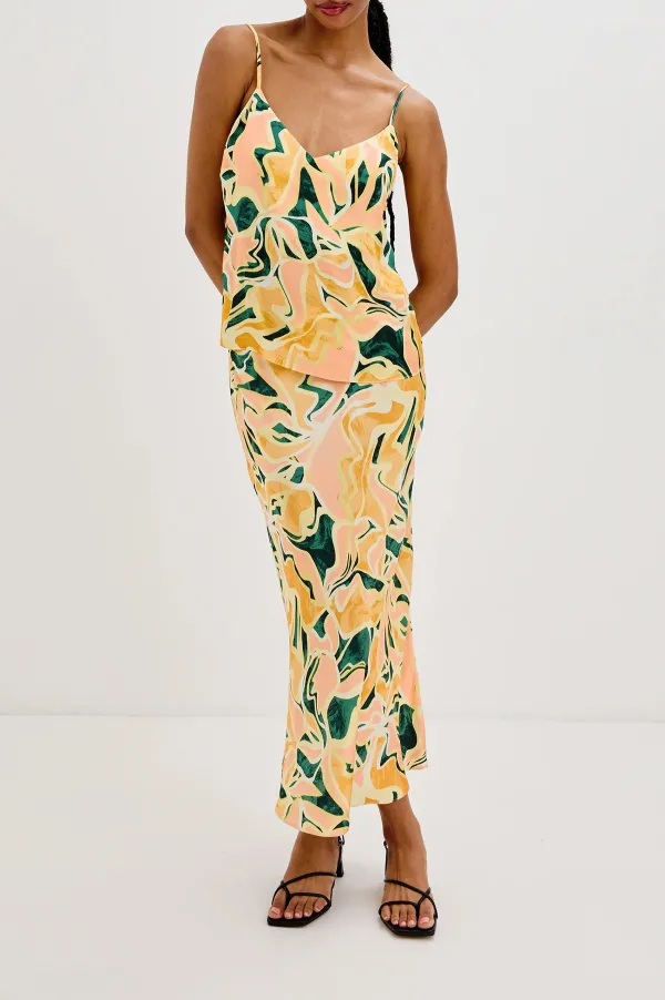 V-Neck Beachwear-Style Women's Tank Top