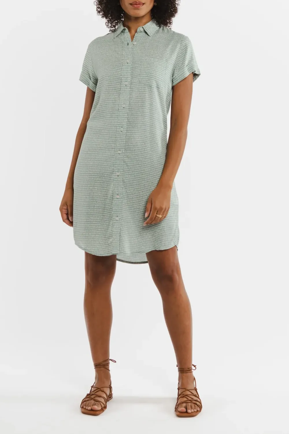 The Loren Shirt Dress