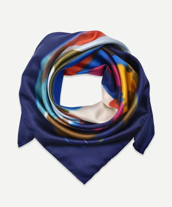 Multicolor Casual Style Flora Scarves