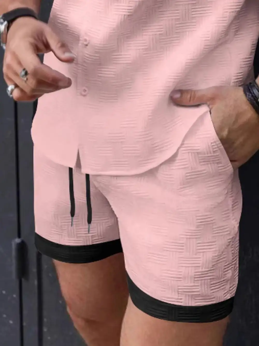 Modern Drawstring Casual Shorts