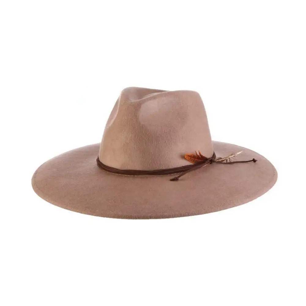 Women’s Packable Wool Felt Rancher Hat