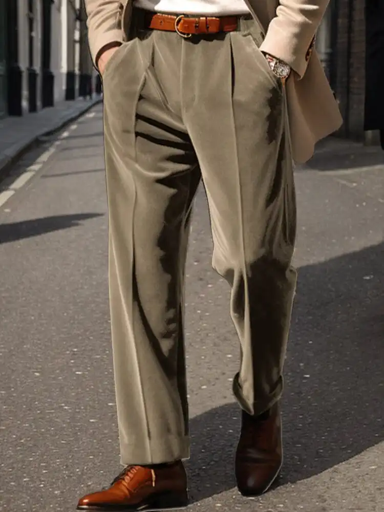 Easywear Textured Dress Pants
