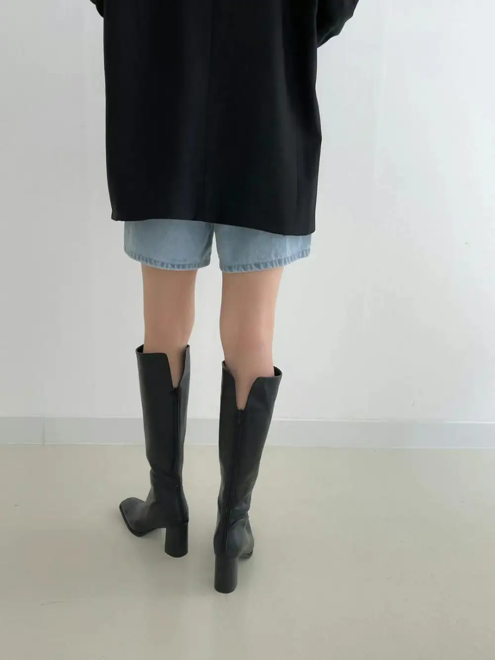 Chic Versatile Faux Leather Everyday Boots