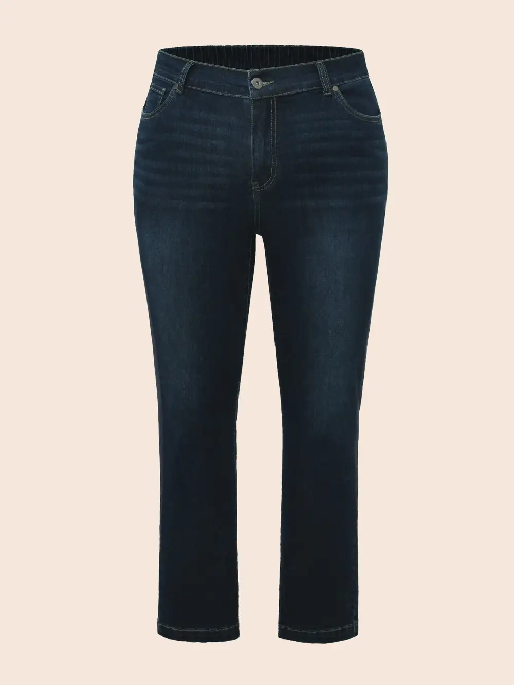 Dark Wash Medium Stretch Jeans