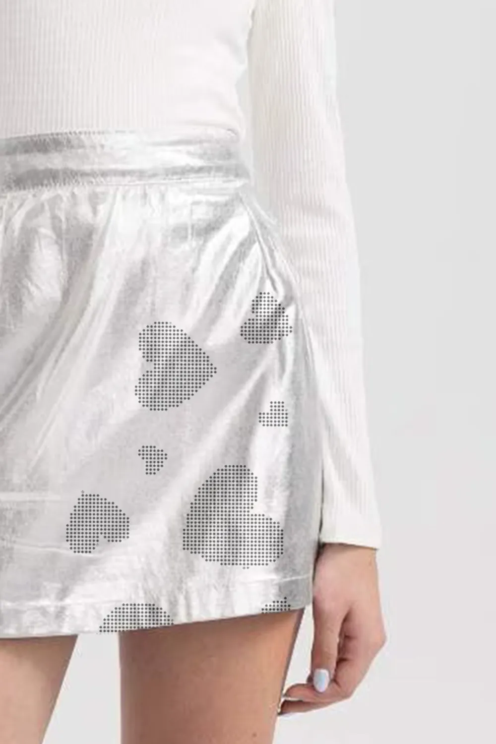 Cool A Cut Mini Skirt