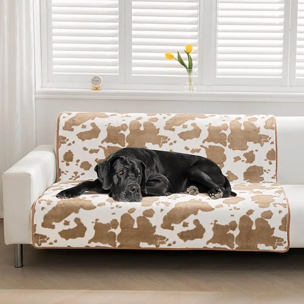 Fashion Cow Pattern Cozy Pet Mat