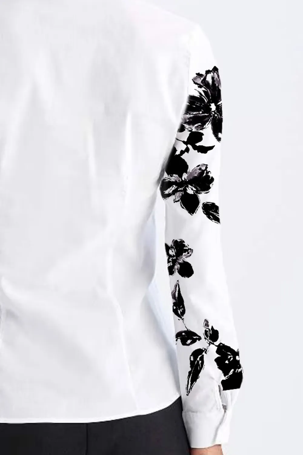 Regular Fit Shirt Collar Long Sleeve Shirt