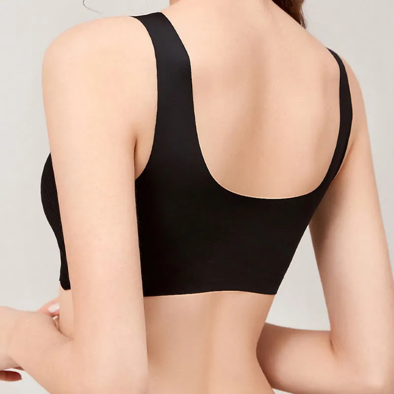 Seamless Push Wireless Bra