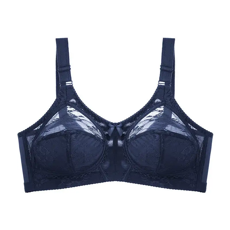Lace Bow Full Coverage Bra