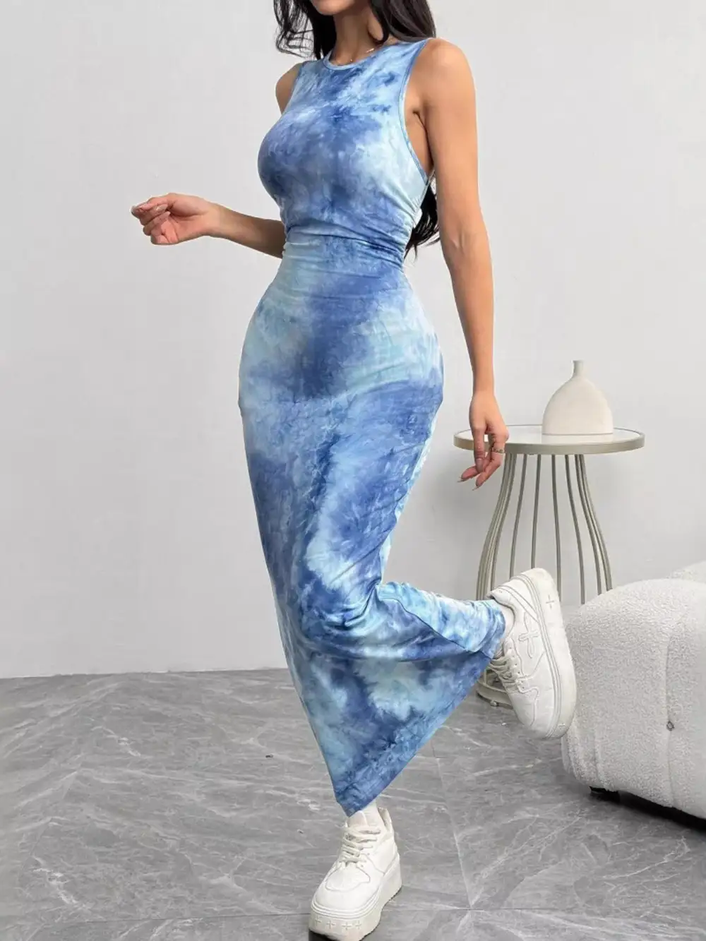Tie Maxi Dress