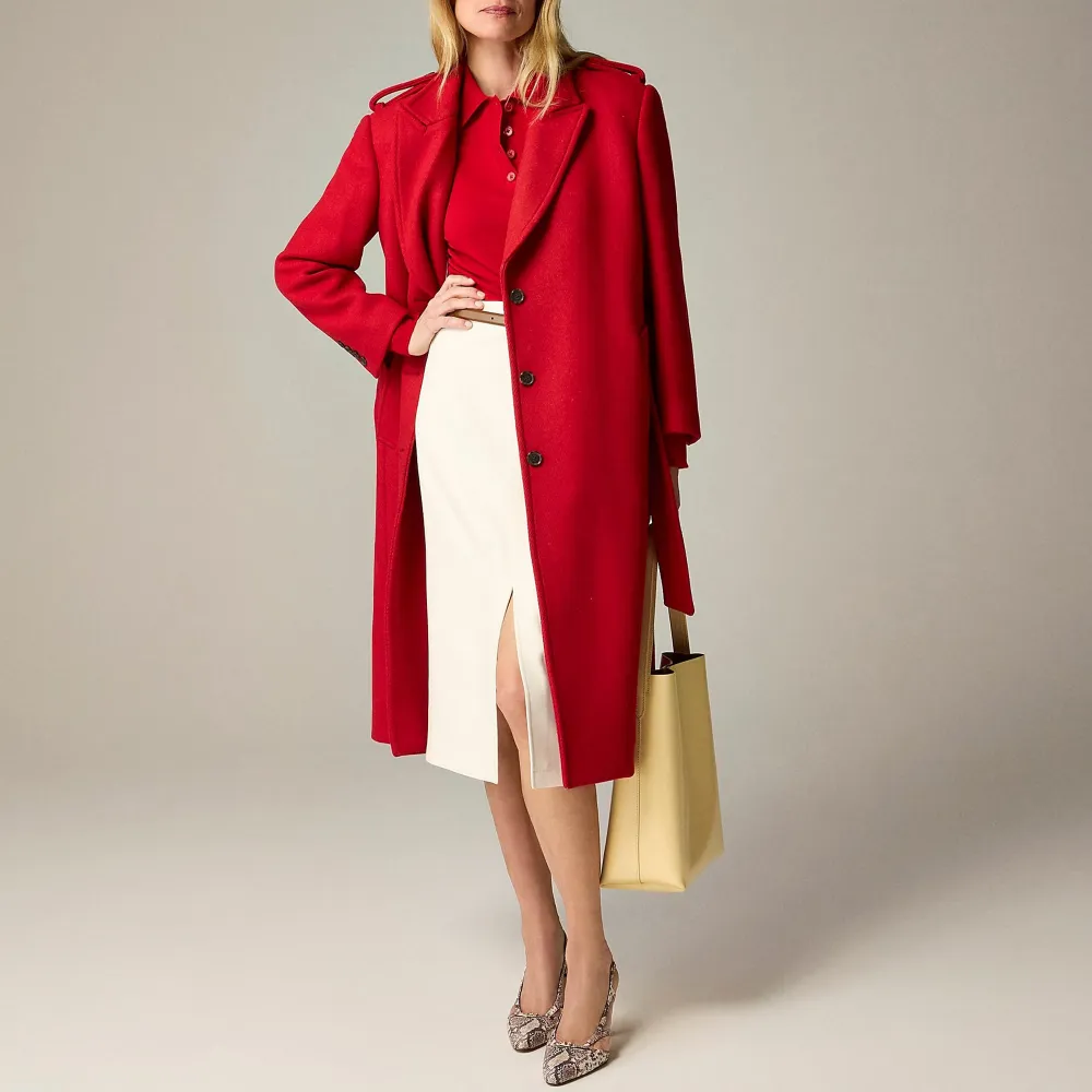 Double-Faced Wrap Trench Coats