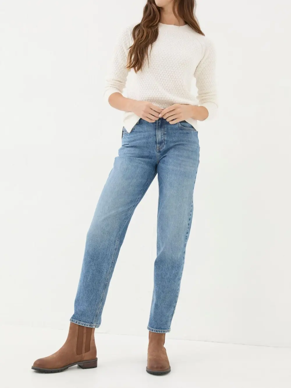 Ludlow Blue Denim Boyfriend Jeans
