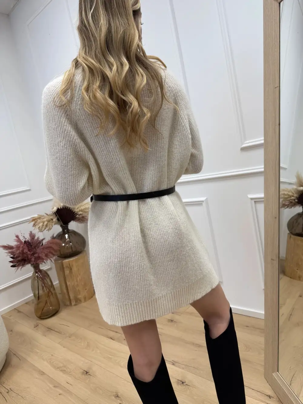 Soft Easy Drape Mini Dress