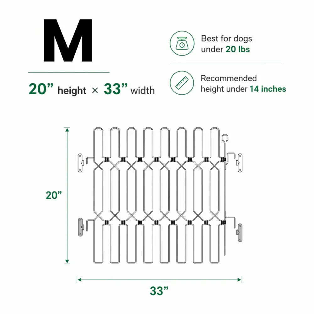 Metal Expandable Pet Gate