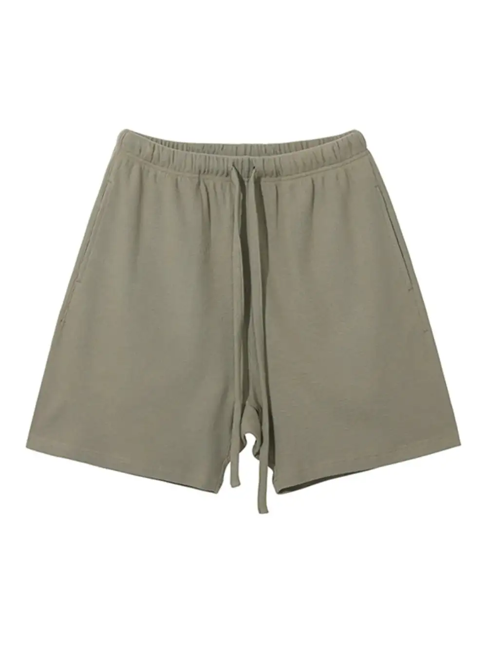Utility Drawstring Cotton Blend Casual Shorts
