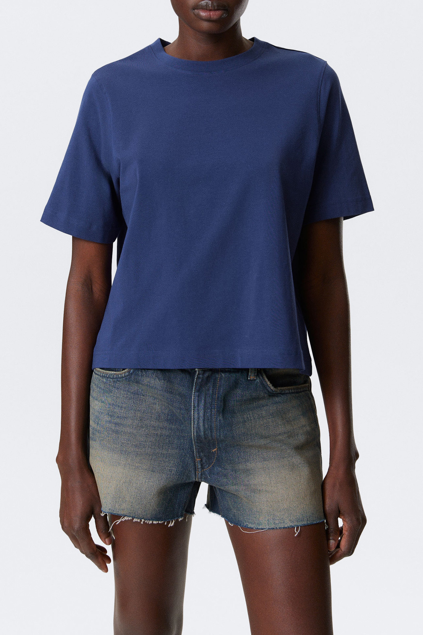 Crew Neck Cotton T-Shirt