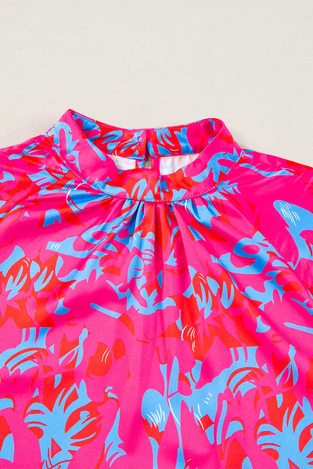 Mock Neck Blouse