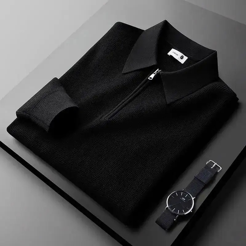 Waffle Texture Button Shirt