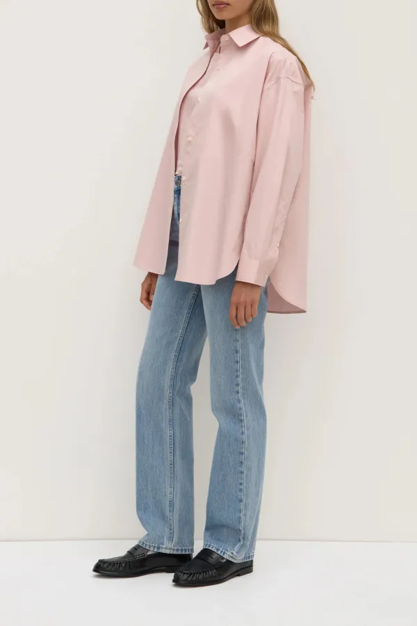Long Sleeved Cotton Poplin Shirt