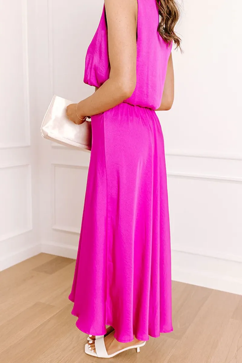 Exquisite High-End Design Simple Women's Skirt