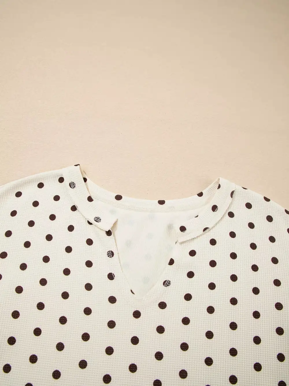 Drawstring Polka Jumpsuit