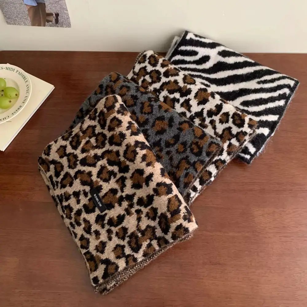 Animal Print Scarf