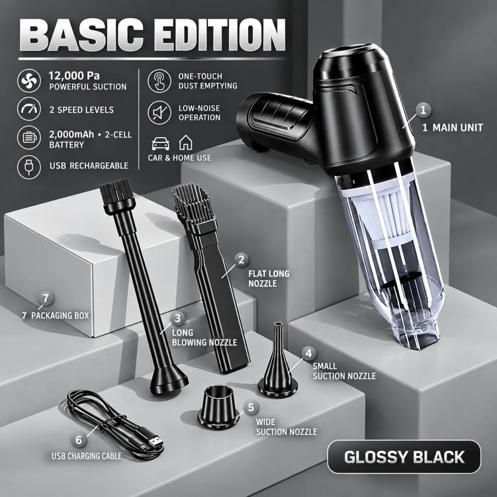 Professional Car Vacuum Cleaner