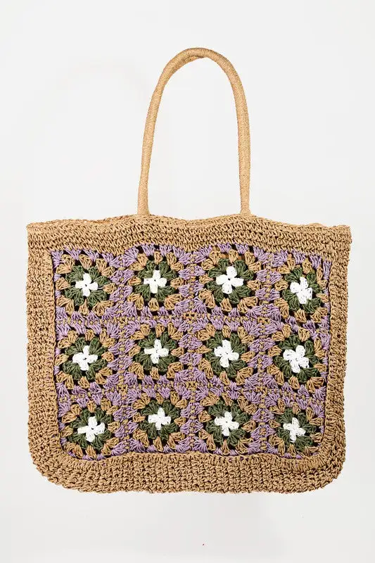 Versatile Woven Tote Bag