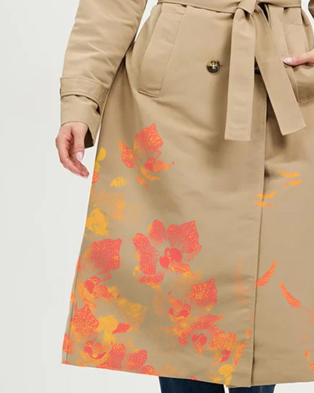 Chloe Long Trenchcoat