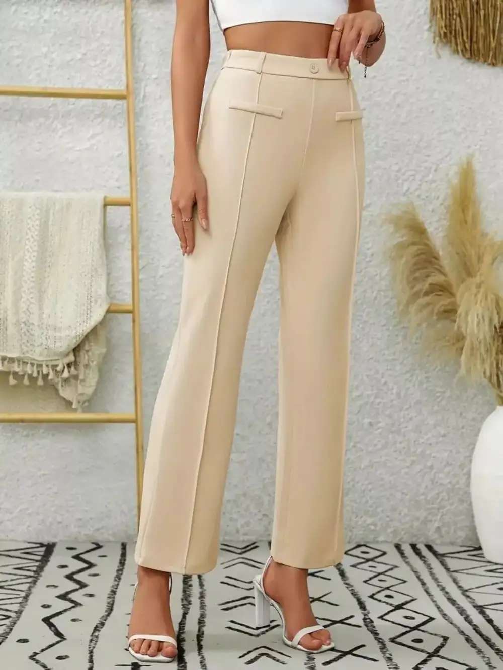 Everyday High Waist Flare Pants