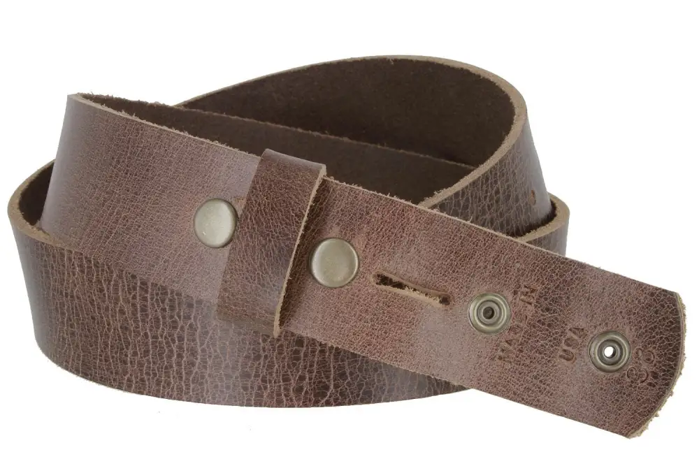 Embossed Tooled Belt Strap