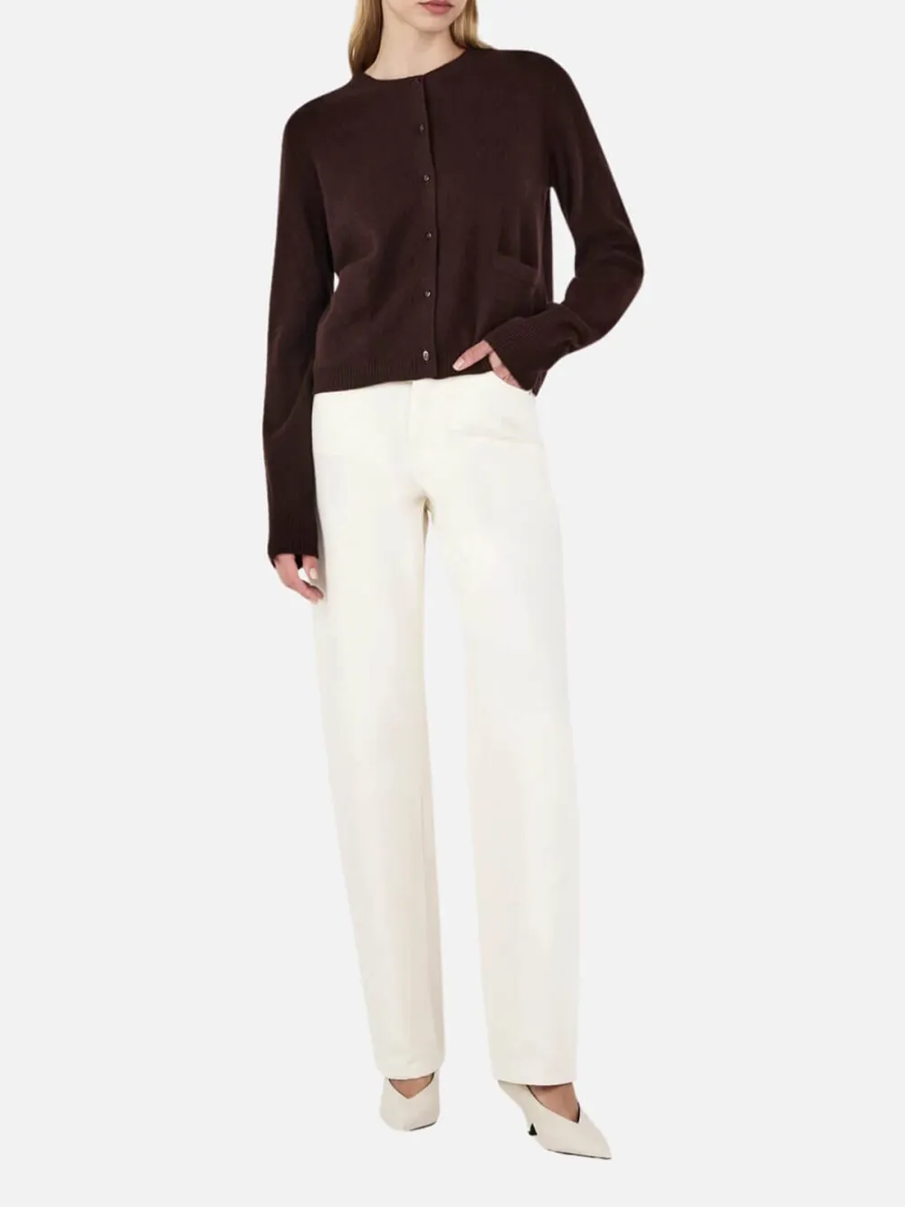 Button Up Long Sleeve Cardigan