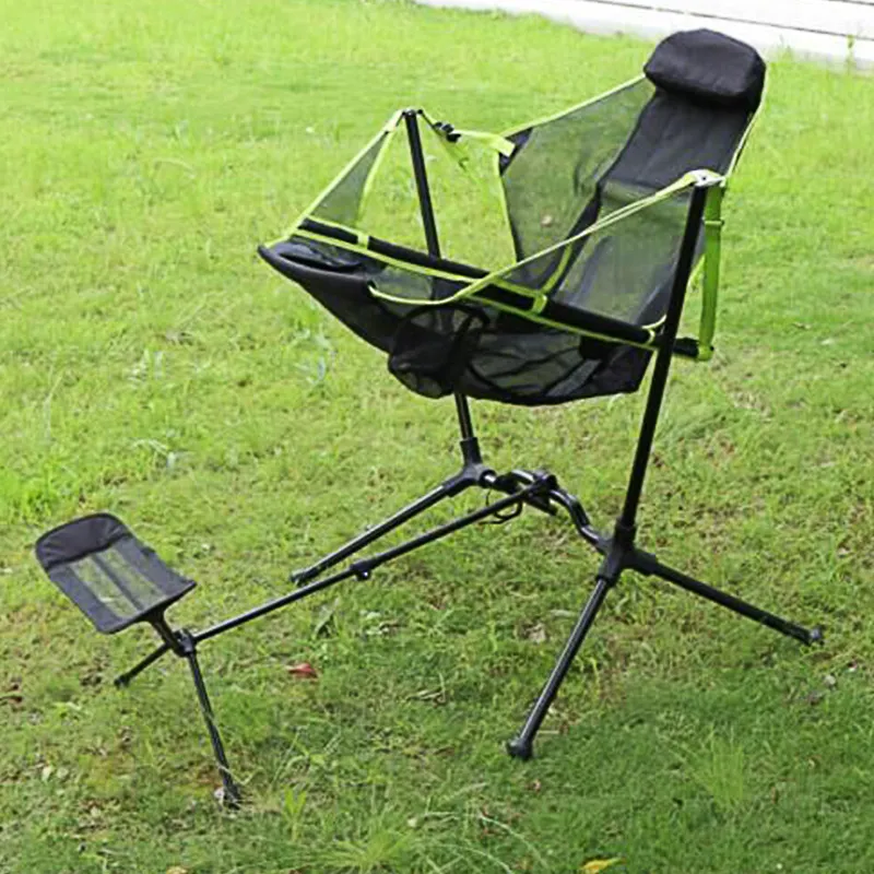 Recliner Luxury Camp Chairl Swinging Camping Chair