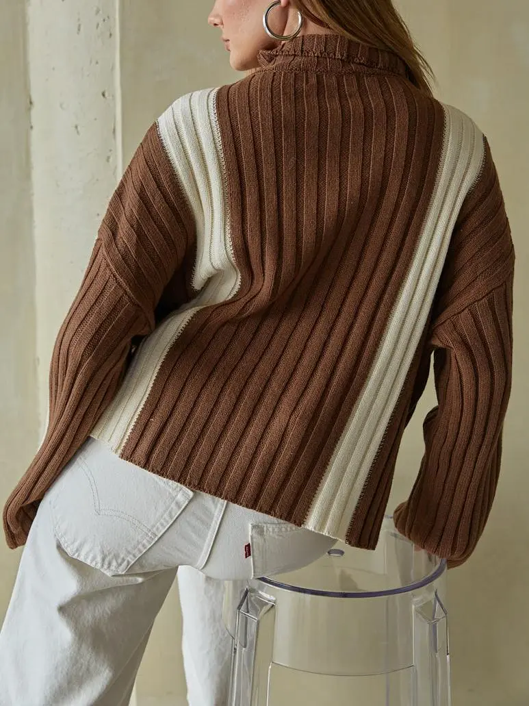 Color Block Sweater