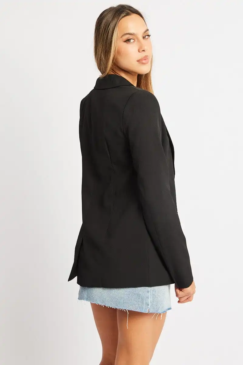 Black Smart Blazer