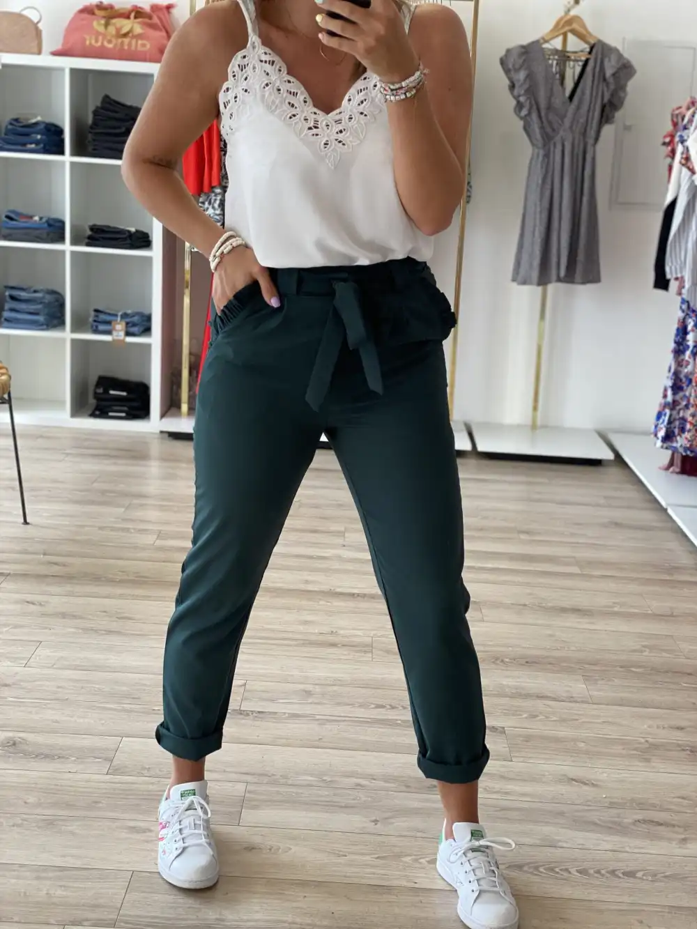 Easy Draped Casual Pants