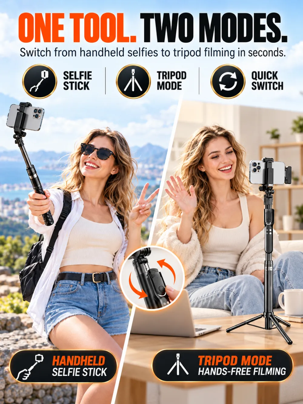 Selfie Stick Tripod