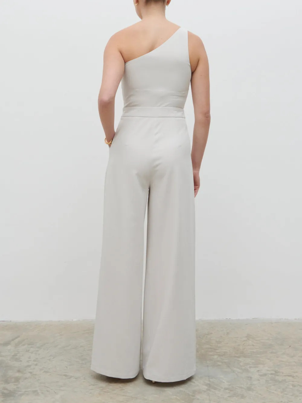 One Shoulder Jumpsuit