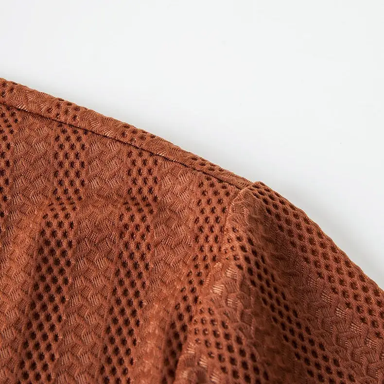 Knitted Short Sleeve Polo