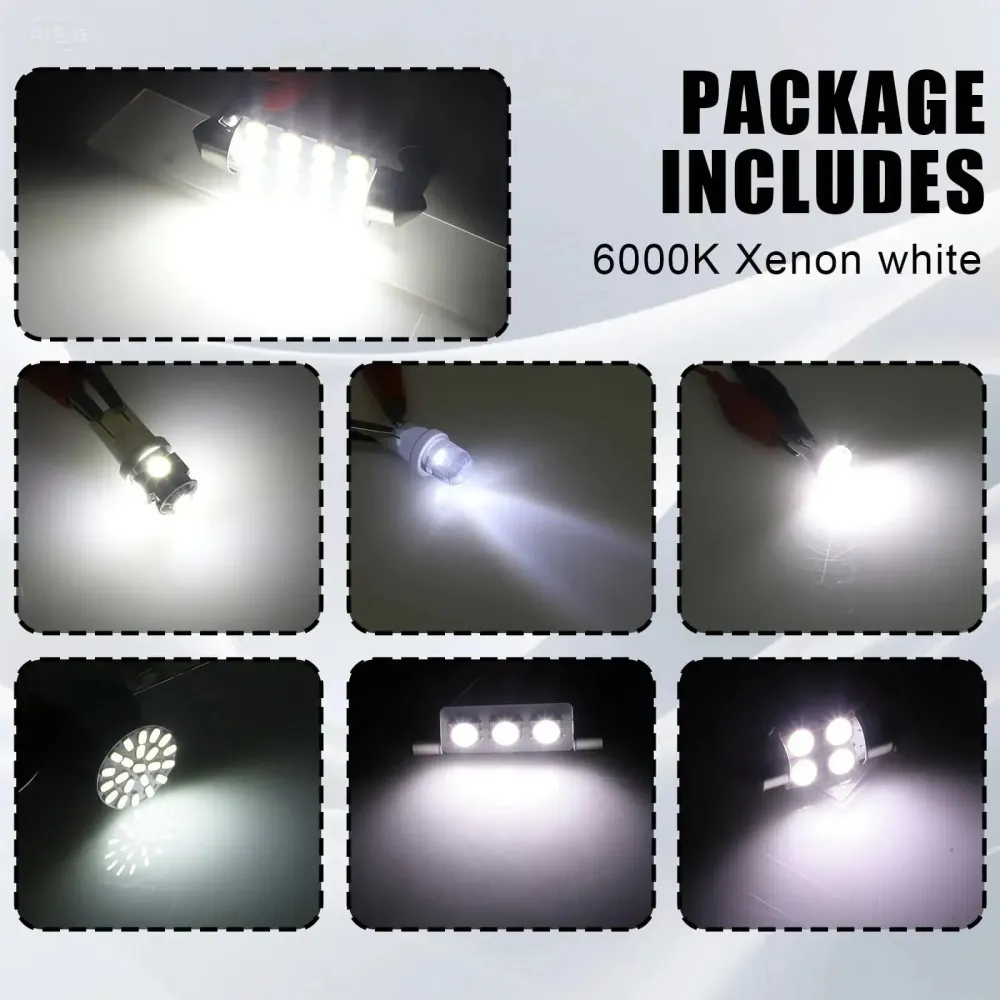 🔥70 & 42 Pcs Interior Car Light Kit