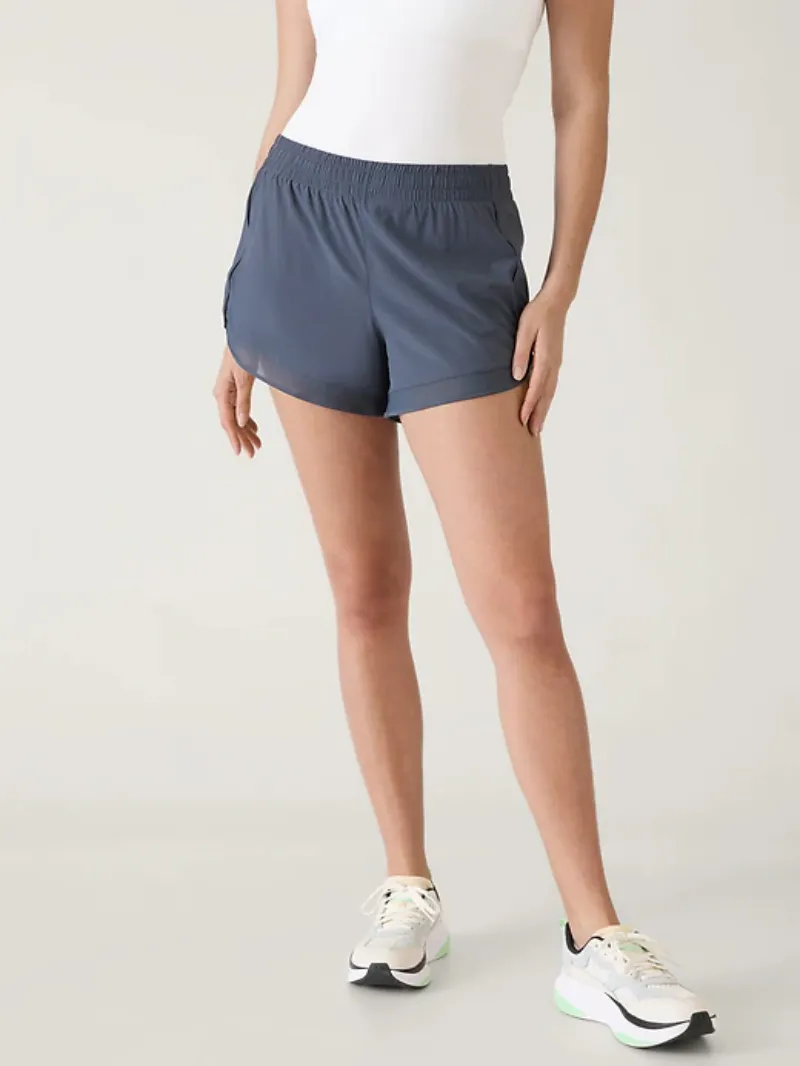 MESH RACER RUN SHORT