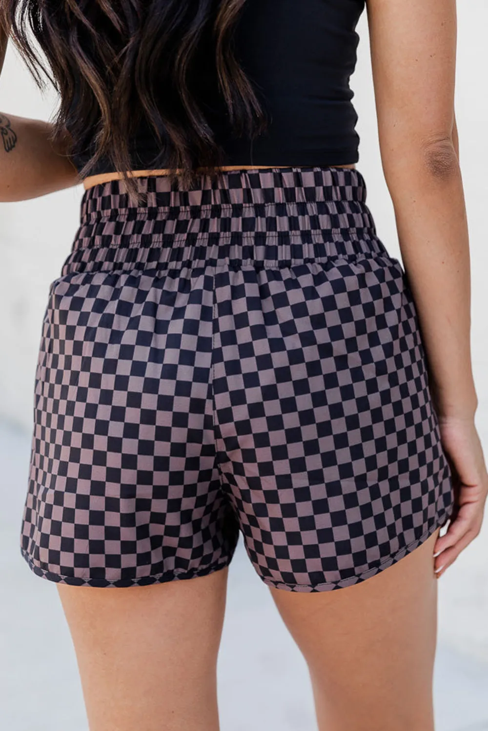 Travel Simple Elastic Waist Shorts