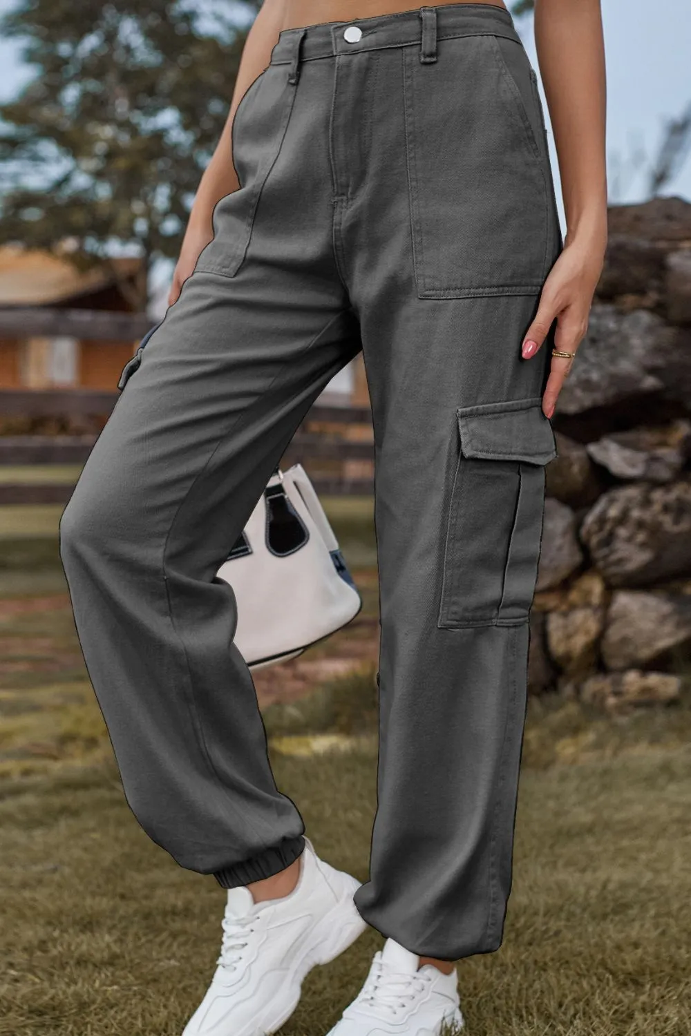 Long Jeans With Pocket