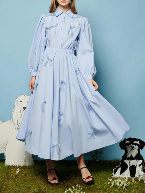Bow Midi Dress