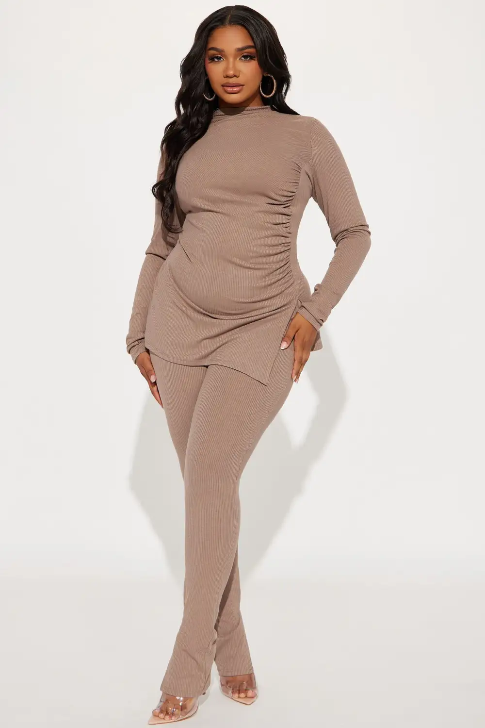 Miranda Legging Set - Mocha